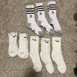 Nike & Adidas Socks